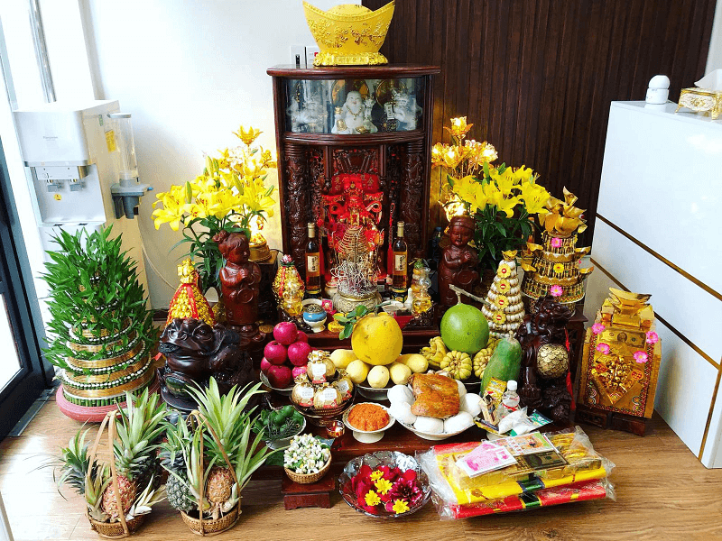 lễ vật cúng thần tài thổ địa hàng ngày